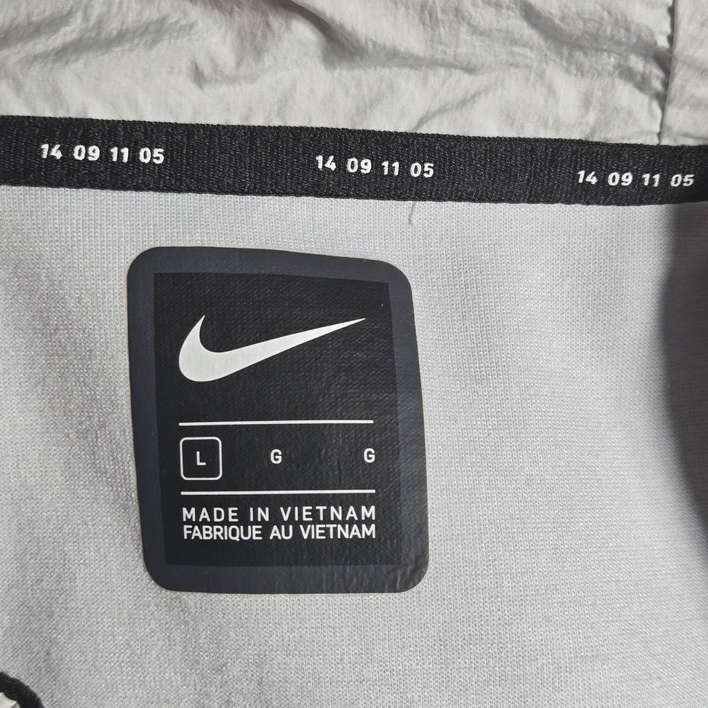 Nike Therma Tech Pack Sleeveless Hoodie Mens L Grey Gym Training Vest Pullover - Picture 3 of 11